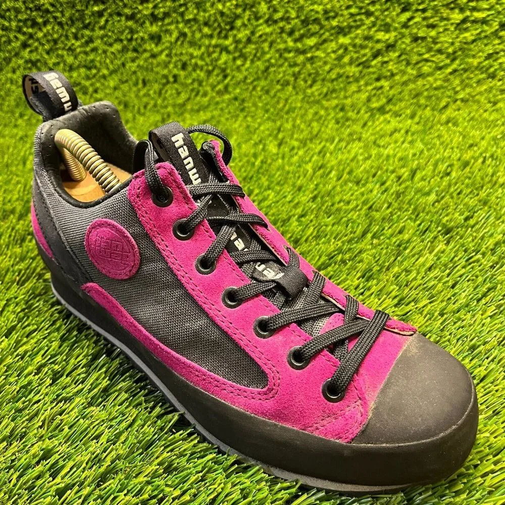 Hanwag Lady Mens Size 8 Pink Gray Athletic Running Trail Hiking Shoes Sneakers